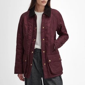 Barbour Beadnell Polarquilt Purple